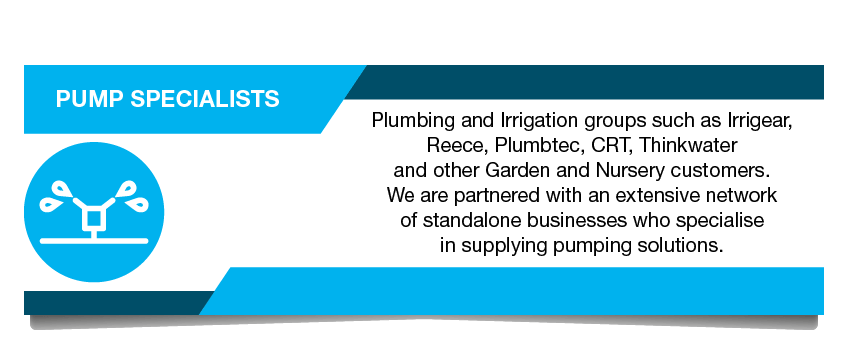 Pump Specialists - Plumbing and irrigation groups